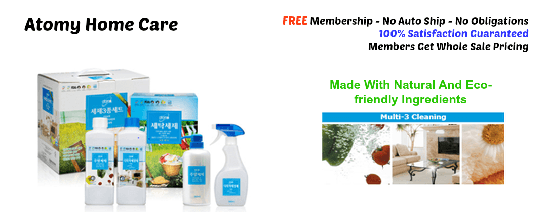 Atomy Natural Detergents